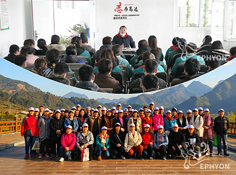 Team building group photo